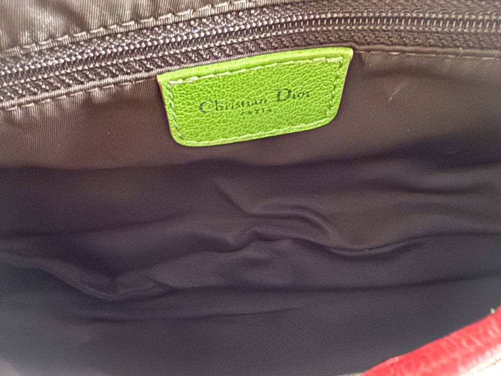 Christian Dior Pre-Owned Diorissimo Rasta Saddle
