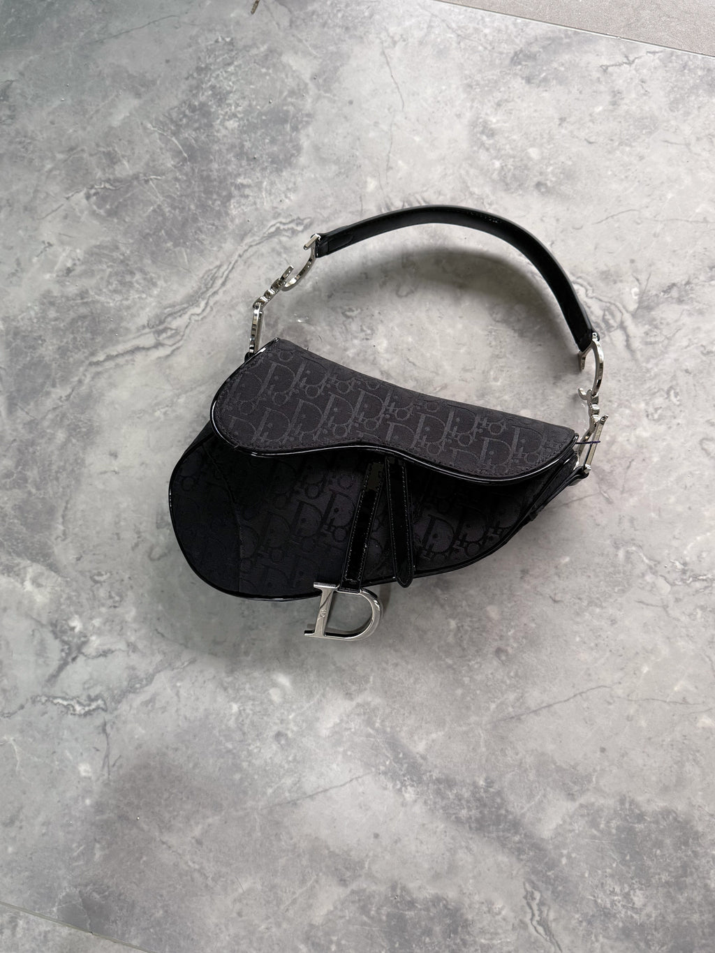 Christian Dior Monogram Saddle Bag