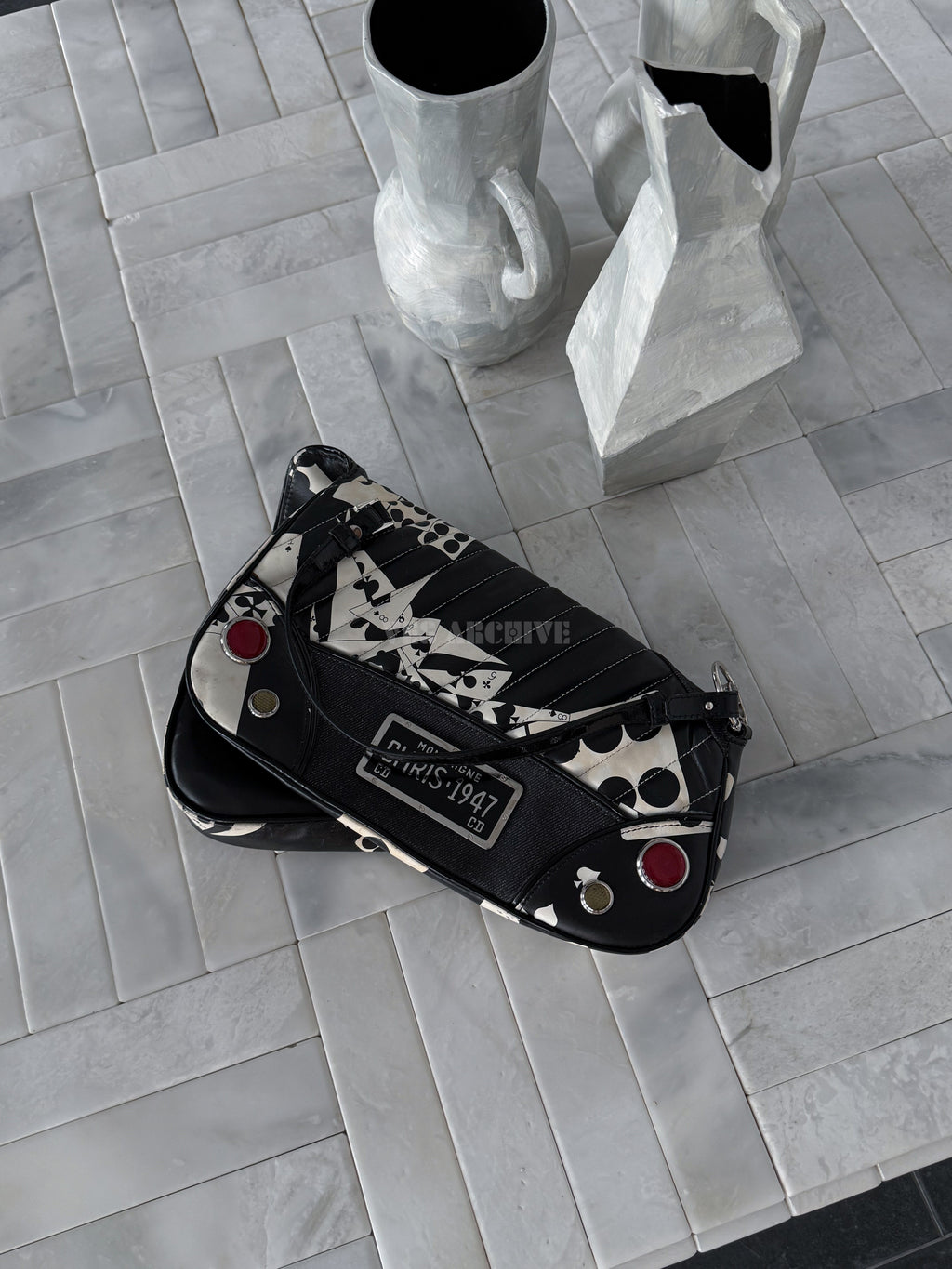 CHRISTIAN DIOR 2001 CADILLAC MONTAIGNE SHOULDER BAG