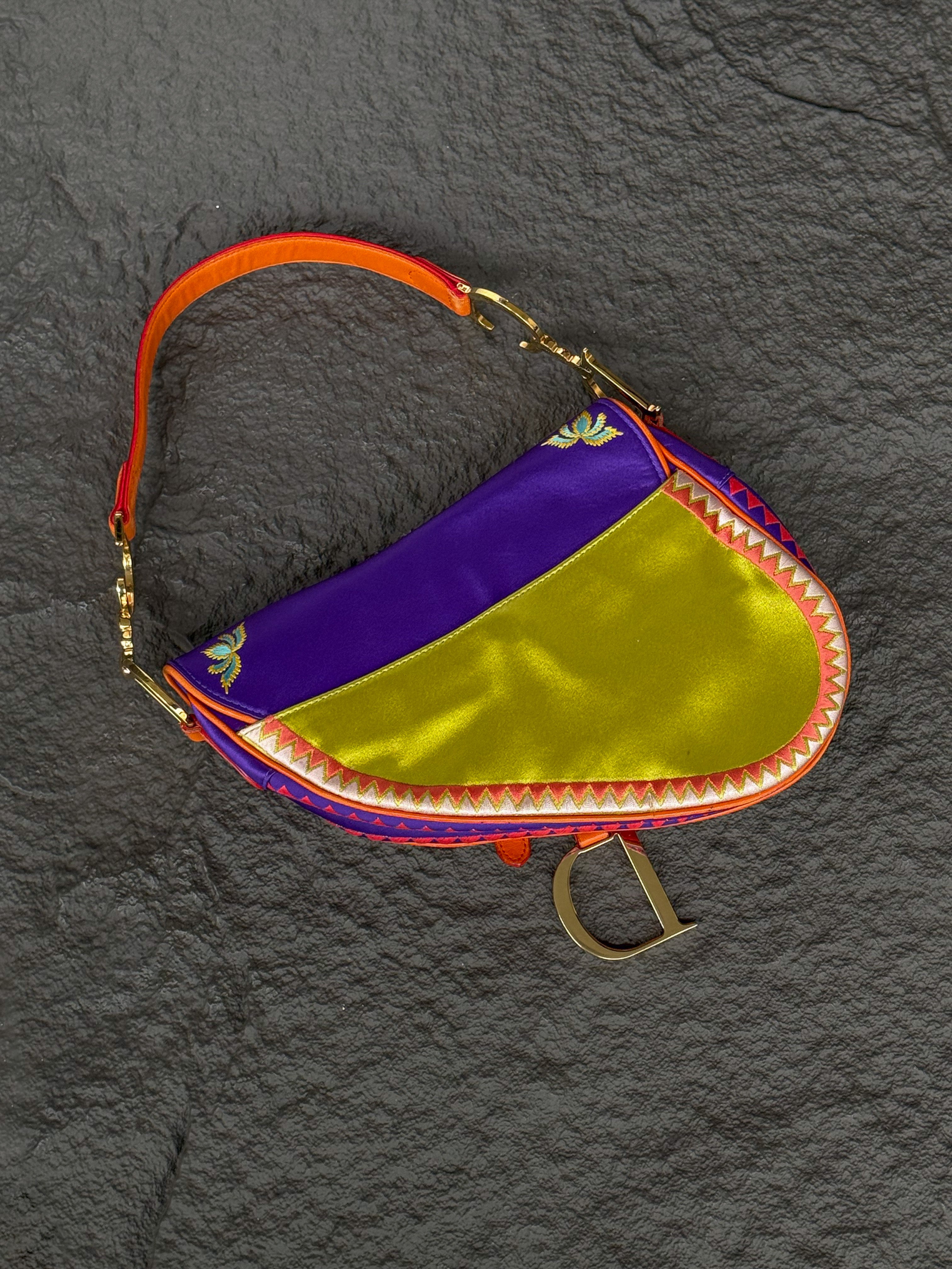 Christian Dior Shanghai Saddle Bag