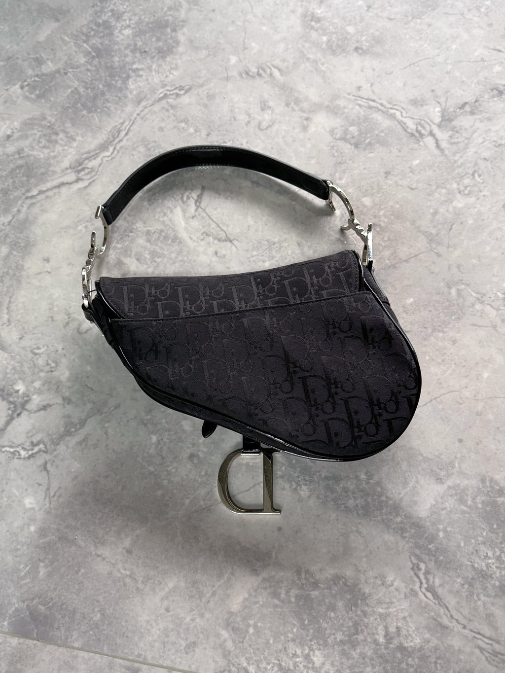 Christian Dior Monogram Saddle Bag