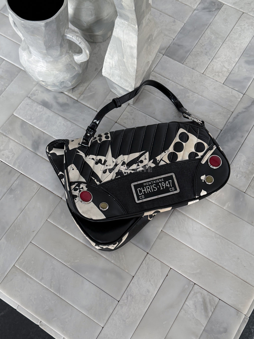 CHRISTIAN DIOR 2001 CADILLAC MONTAIGNE SHOULDER BAG