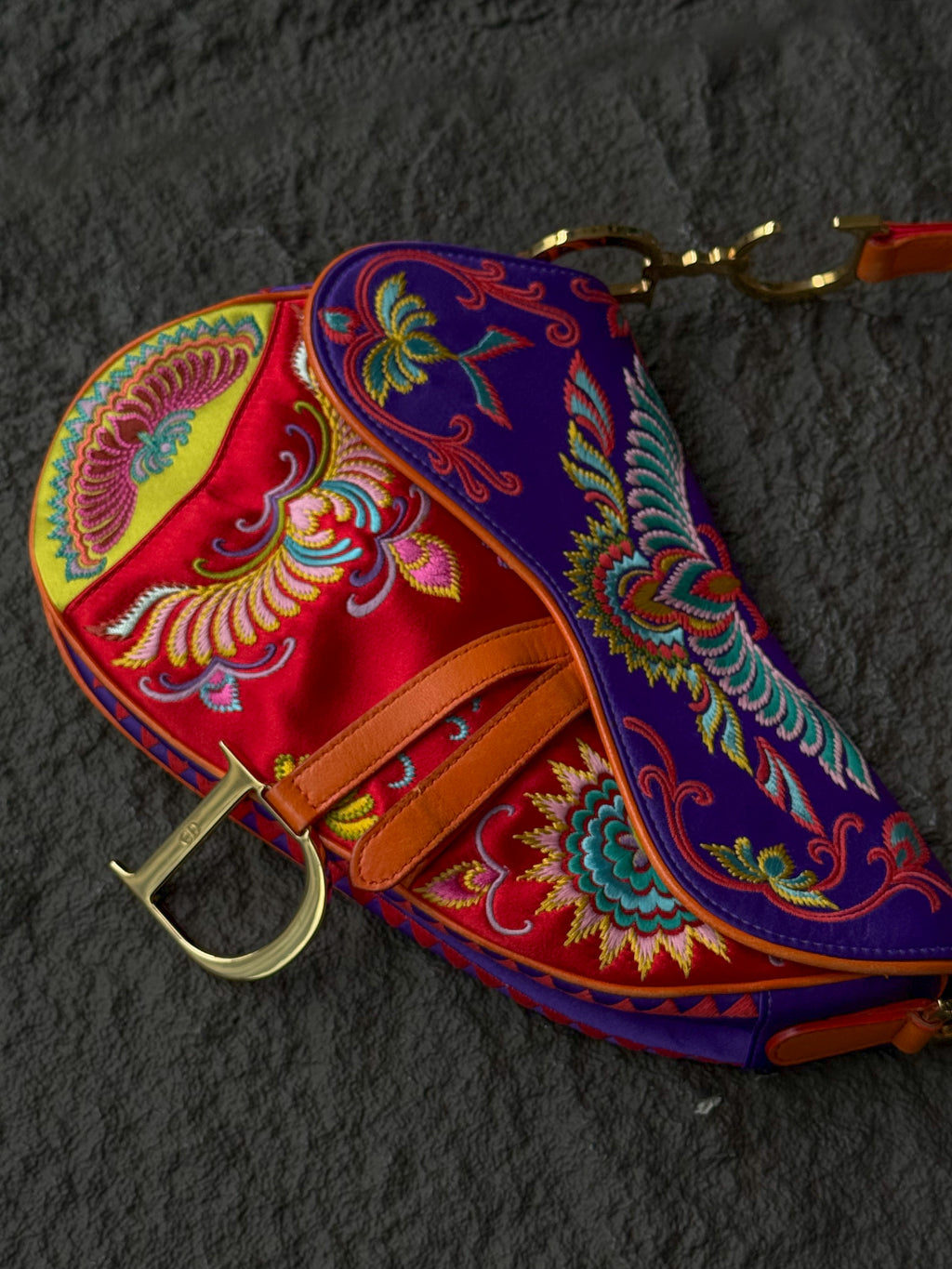 Christian Dior Shanghai Saddle Bag