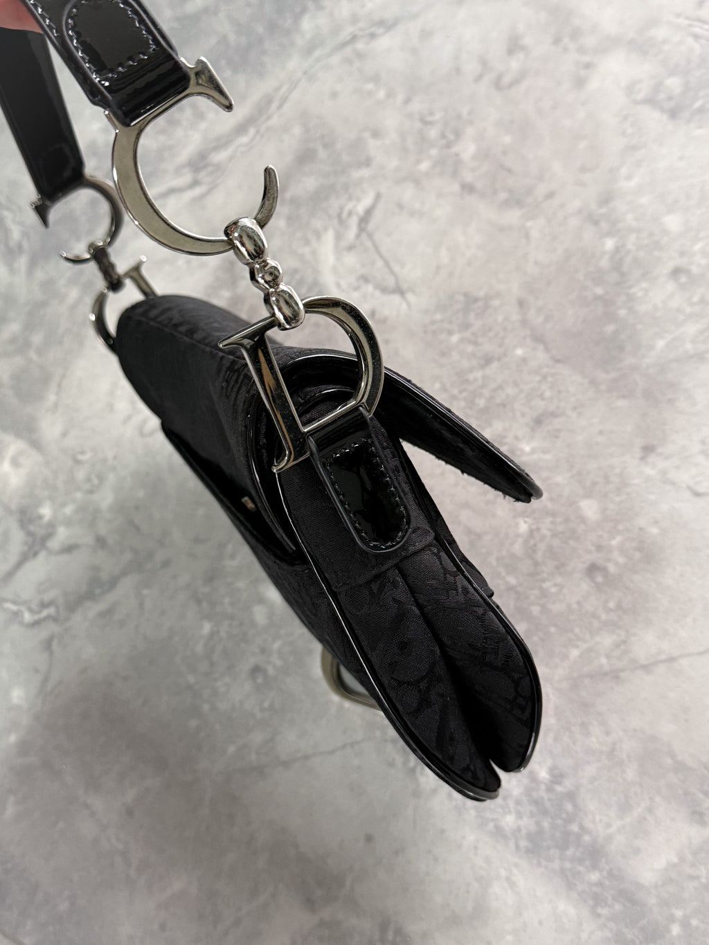 Christian Dior Monogram Saddle Bag