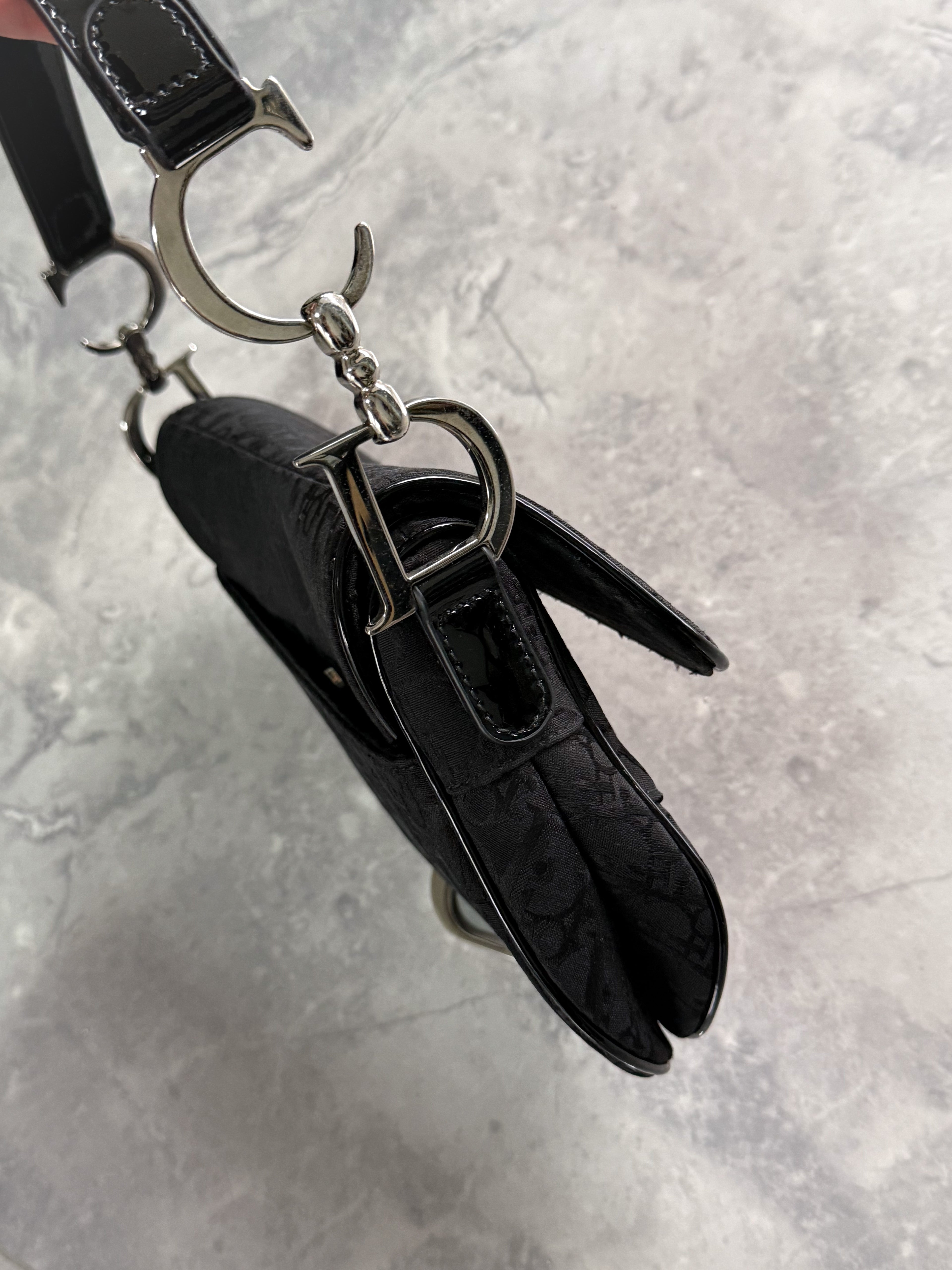 Christian Dior Monogram Saddle Bag