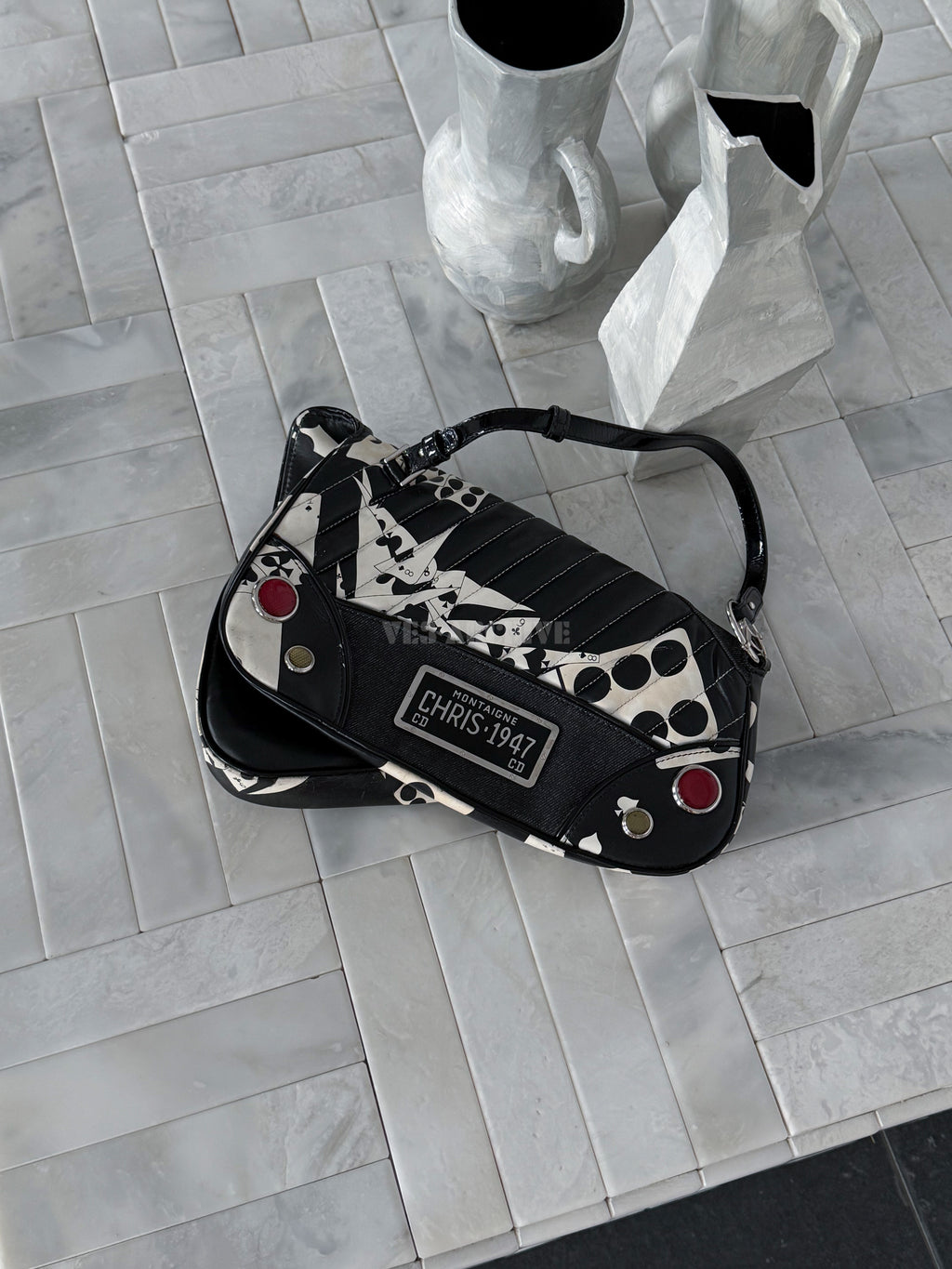 CHRISTIAN DIOR 2001 CADILLAC MONTAIGNE SHOULDER BAG
