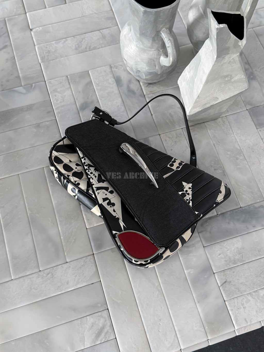 CHRISTIAN DIOR 2001 CADILLAC MONTAIGNE SHOULDER BAG