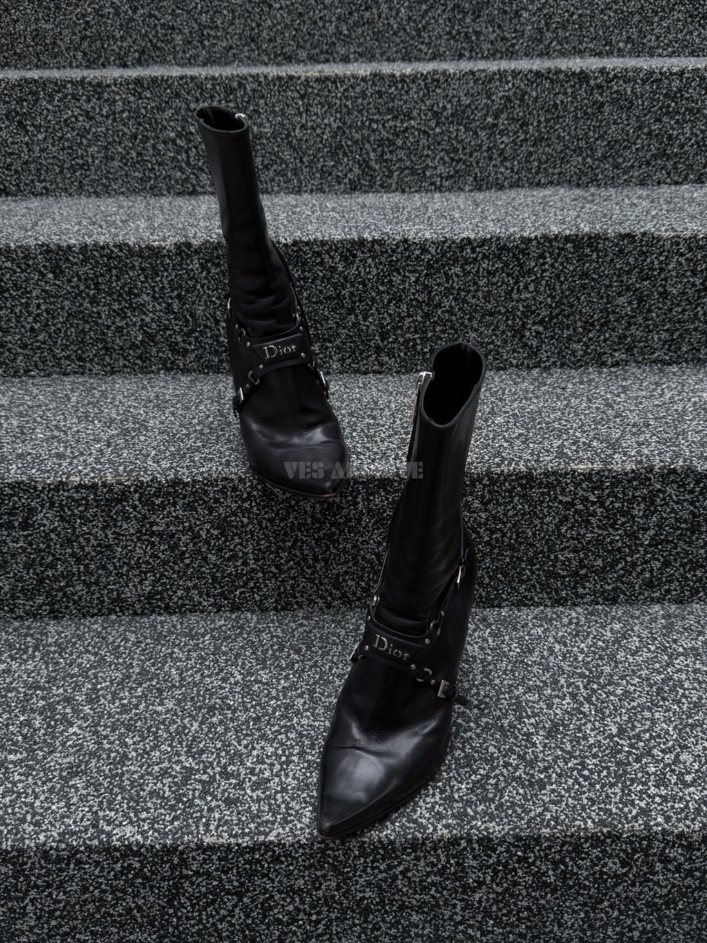 Christian Dior by John Galliano Bondage Ankle Boots, 2003