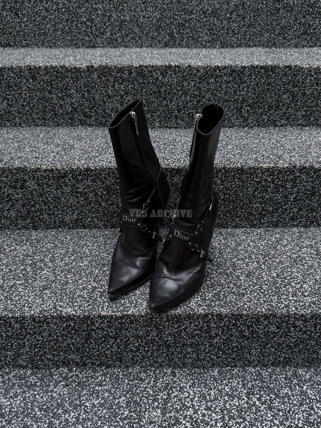 Christian Dior by John Galliano Bondage Ankle Boots, 2003