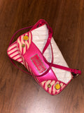 Dior 1947 Cadillac Saddle Bag in Pink Candy Stripes