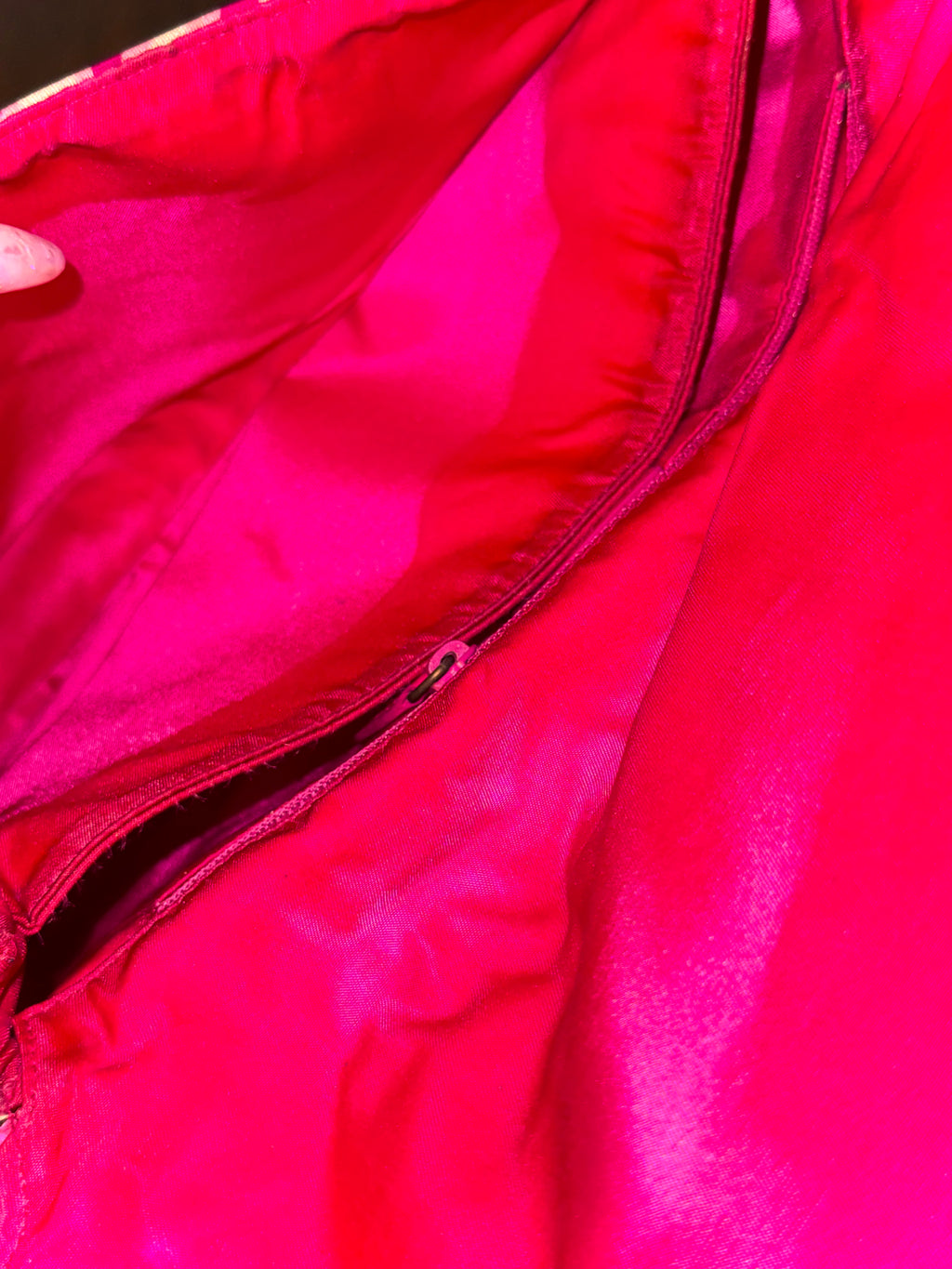 Dior 1947 Cadillac Saddle Bag in Pink Candy Stripes