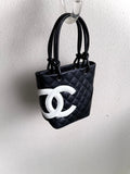 Chanel Mini Black & White Cambon handbag