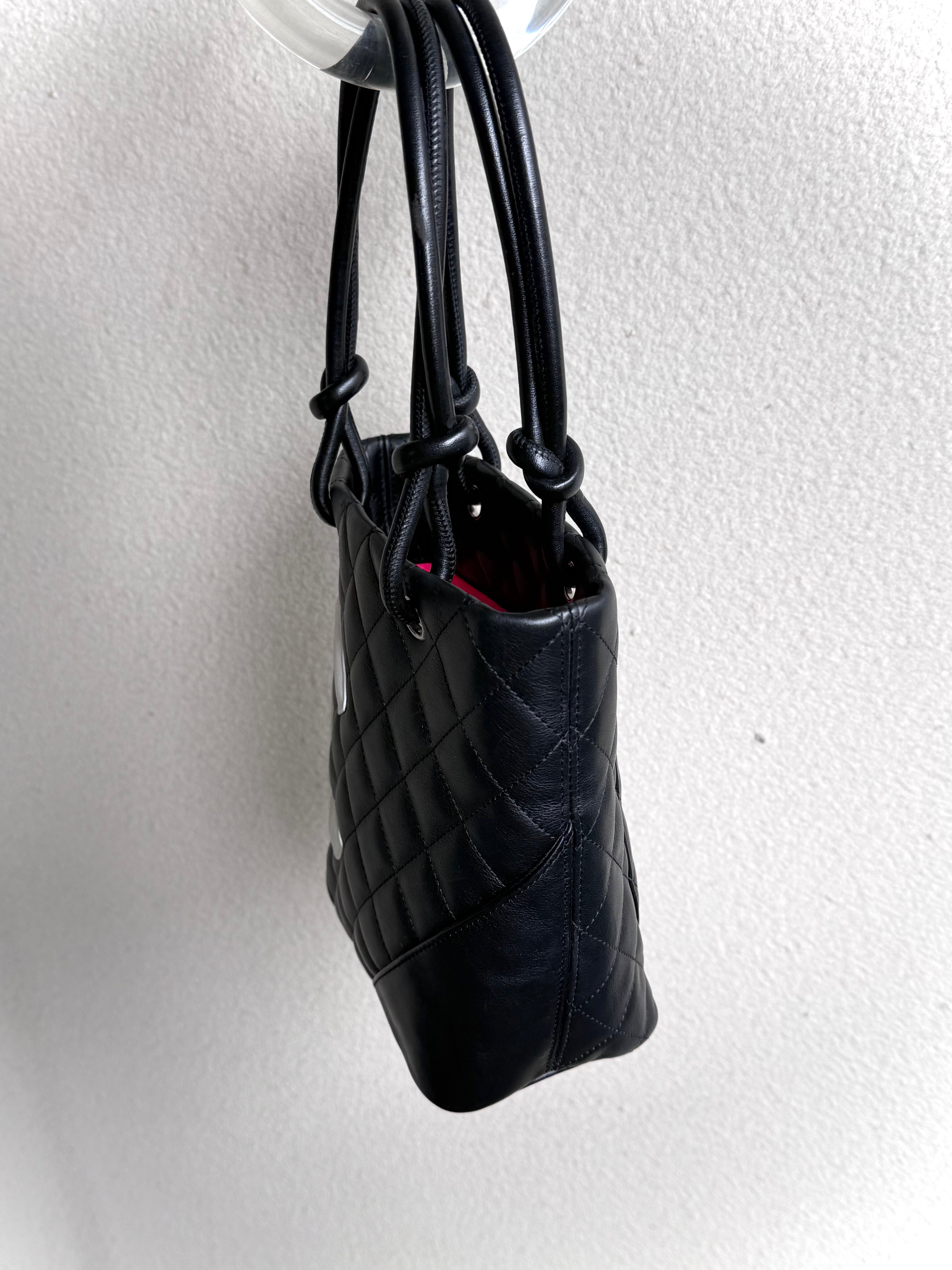 Chanel Mini Black & White Cambon handbag