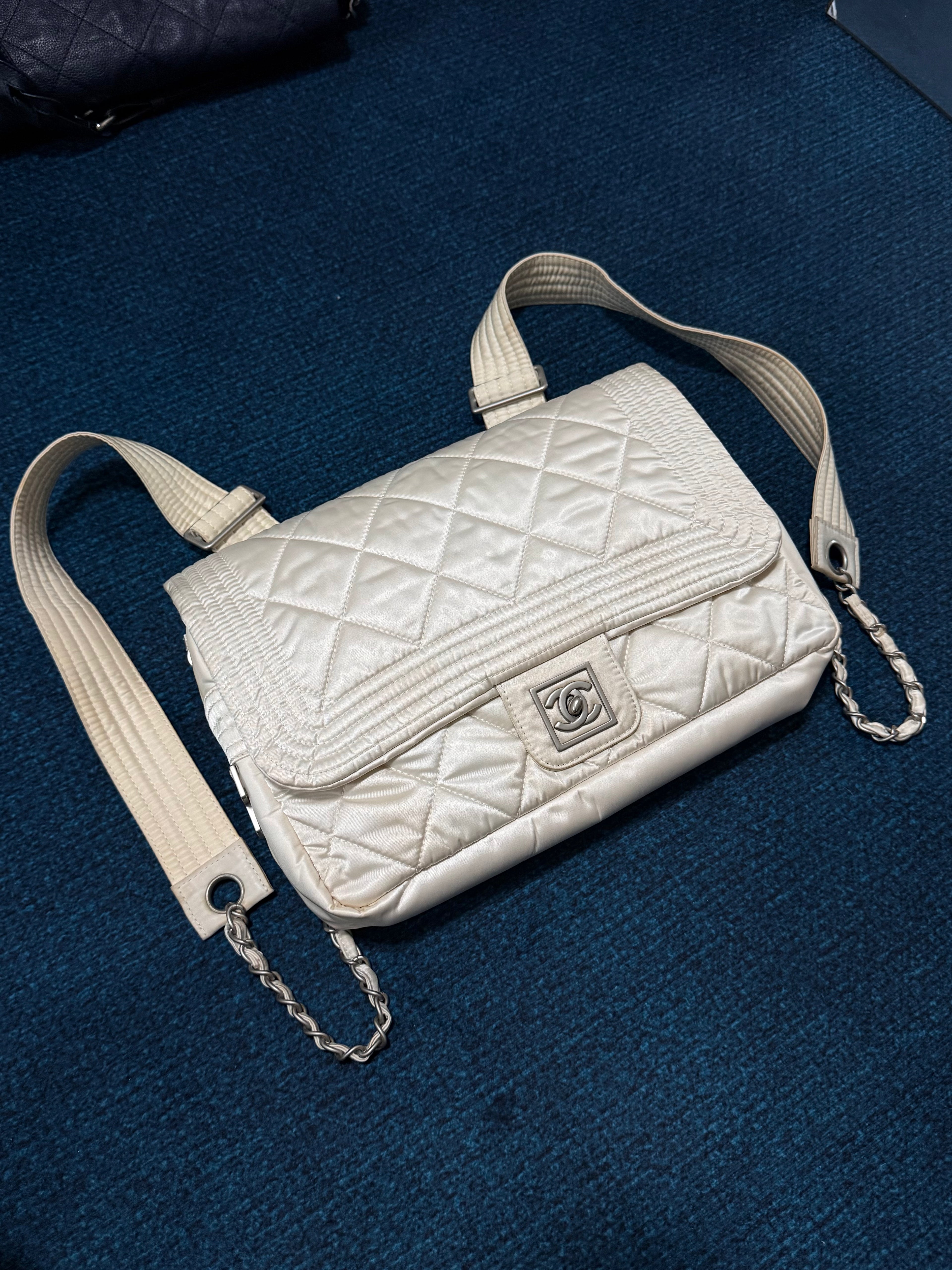 Chanel Sports Square Logo Backpack