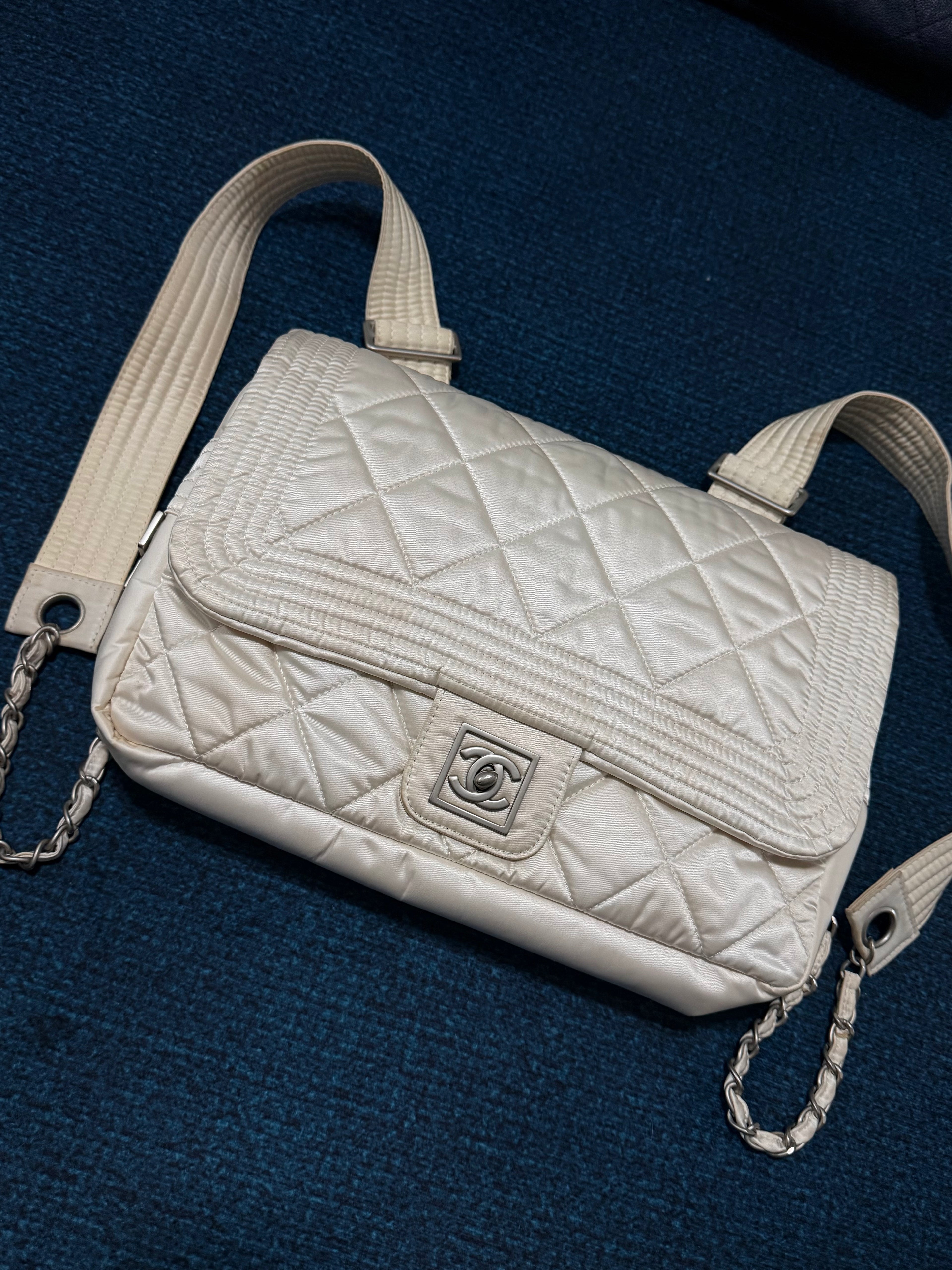Chanel Sports Square Logo Backpack