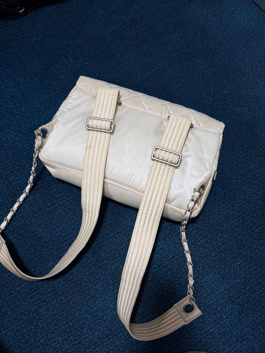 Chanel Sports Square Logo Backpack