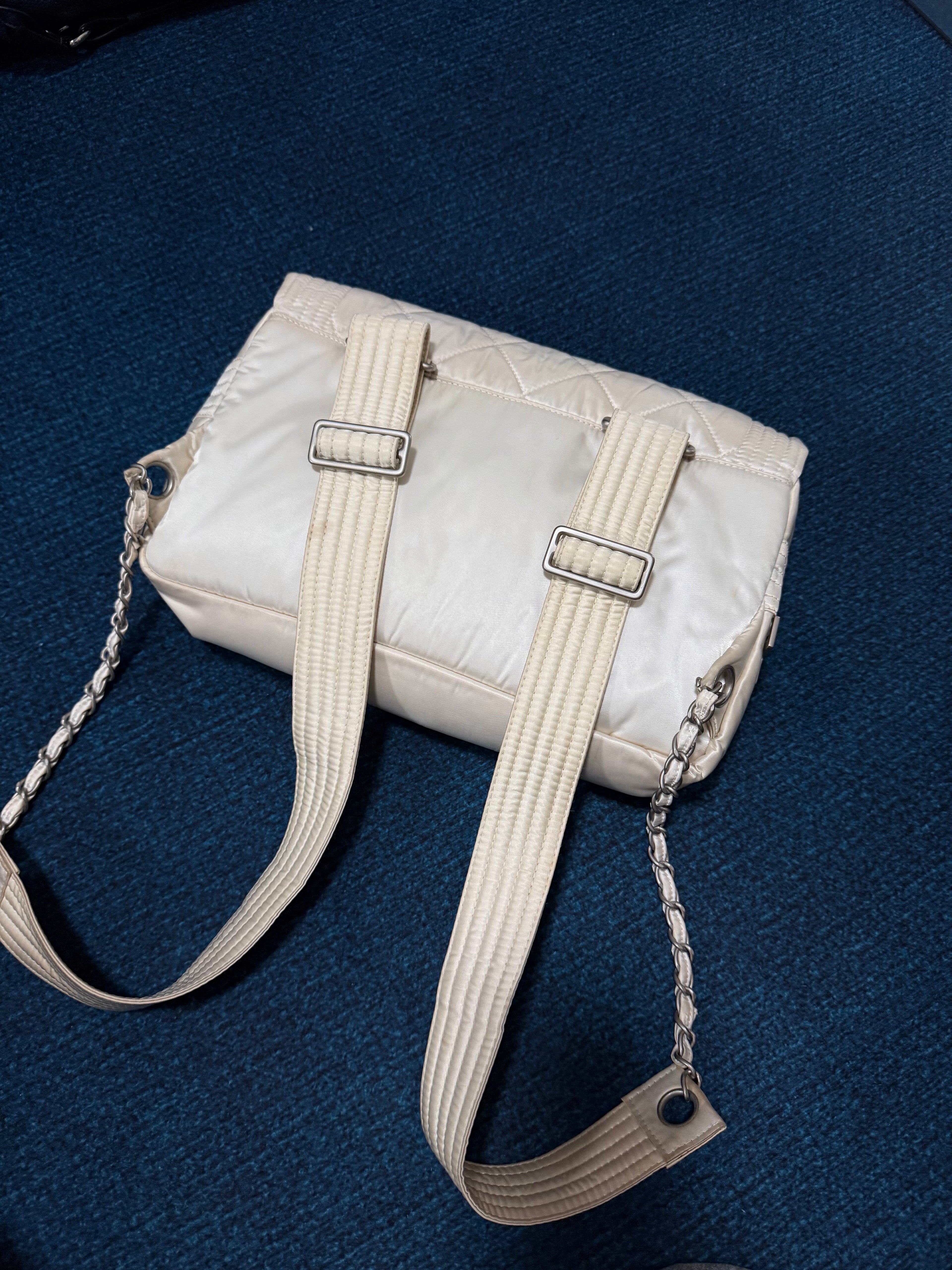 Chanel Sports Square Logo Backpack