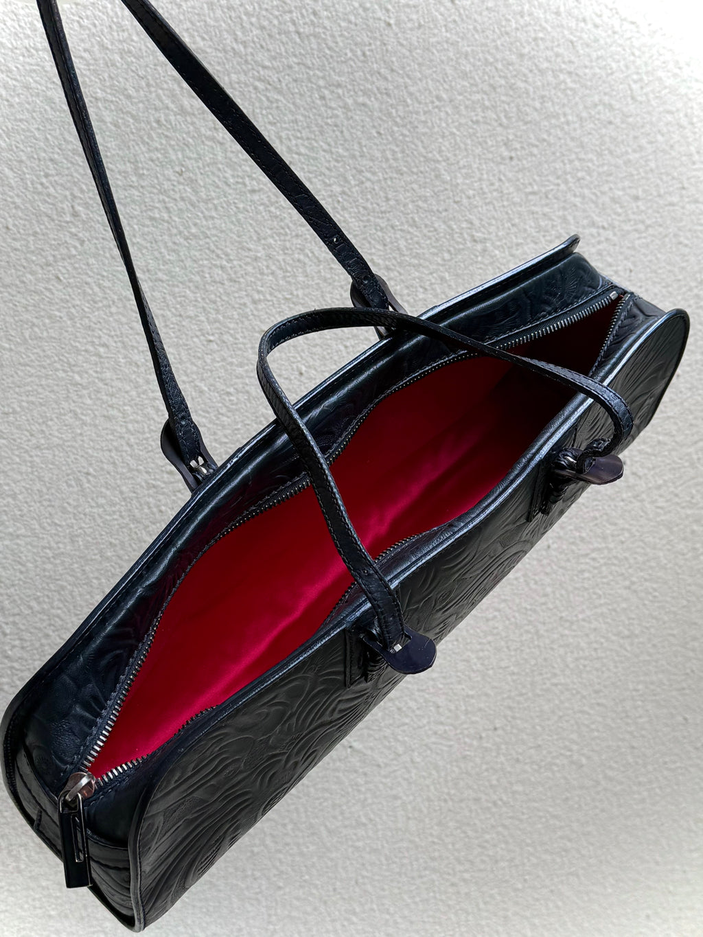 Fendi Vintage Floral Embossed Bag