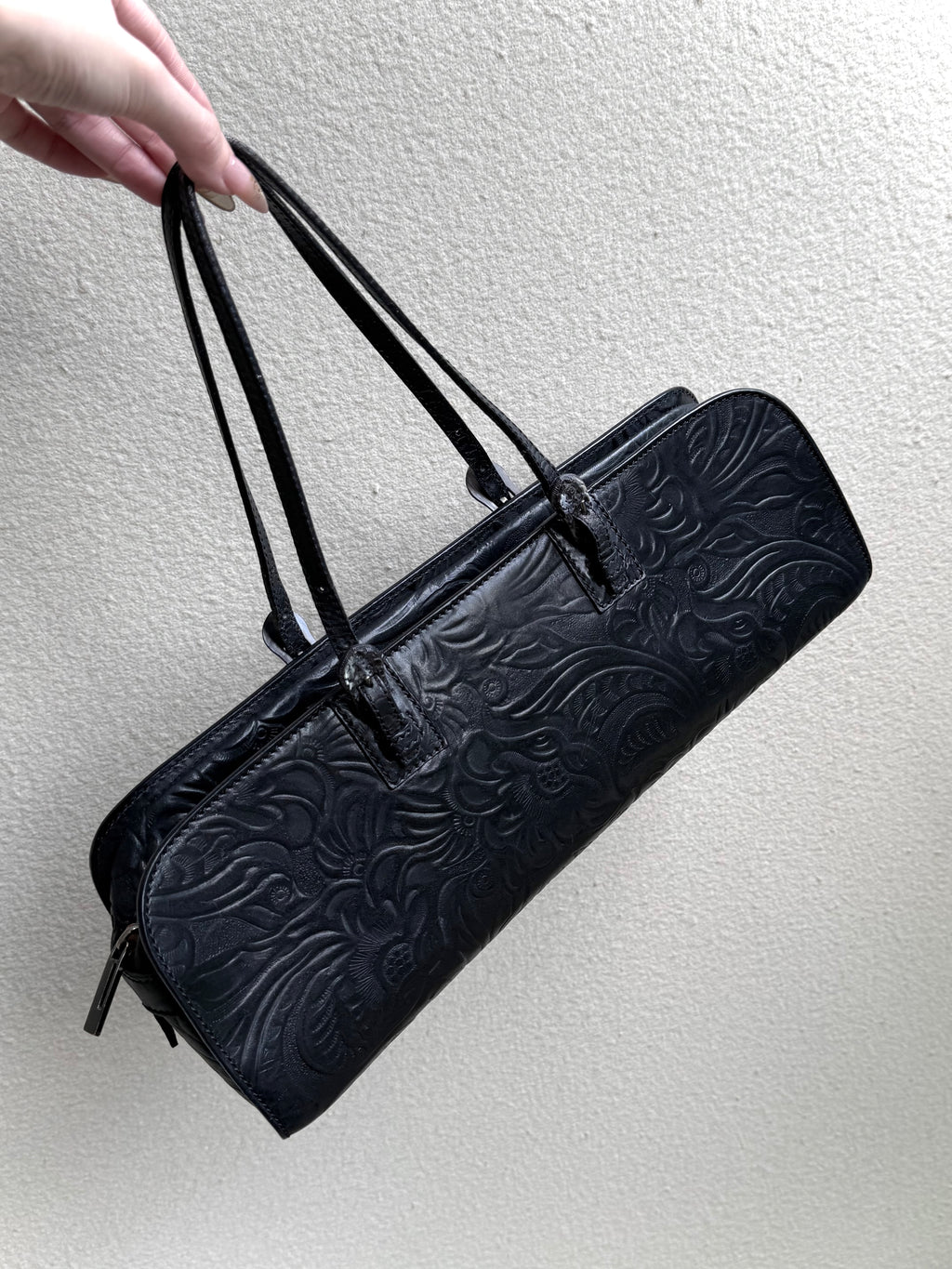 Fendi Vintage Floral Embossed Bag