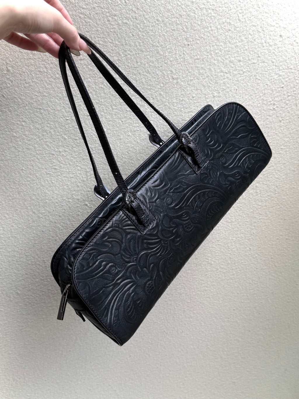 Fendi Vintage Floral Embossed Bag