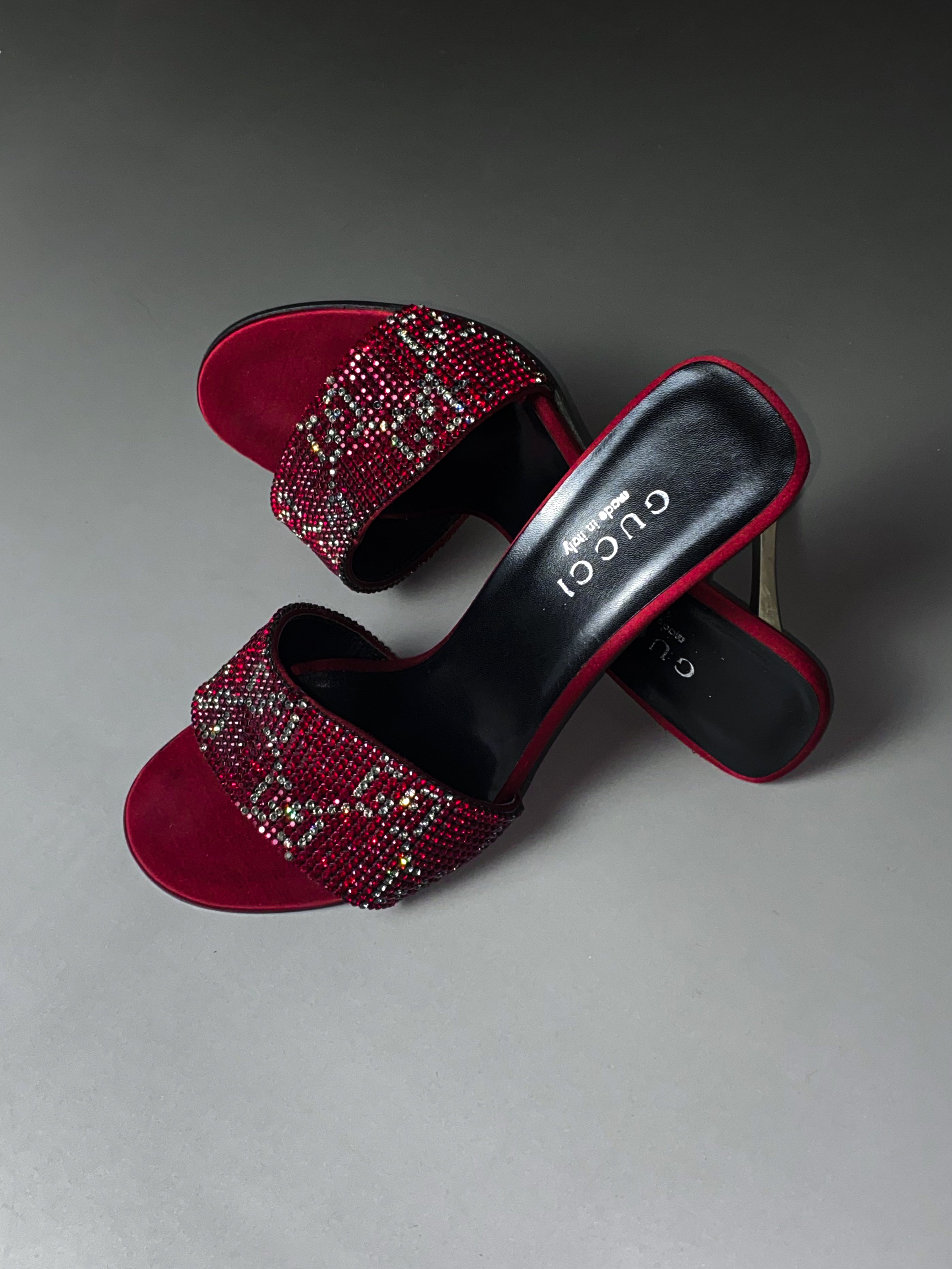 Gucci 1998 S/S by Tom Ford high-heel shoes.