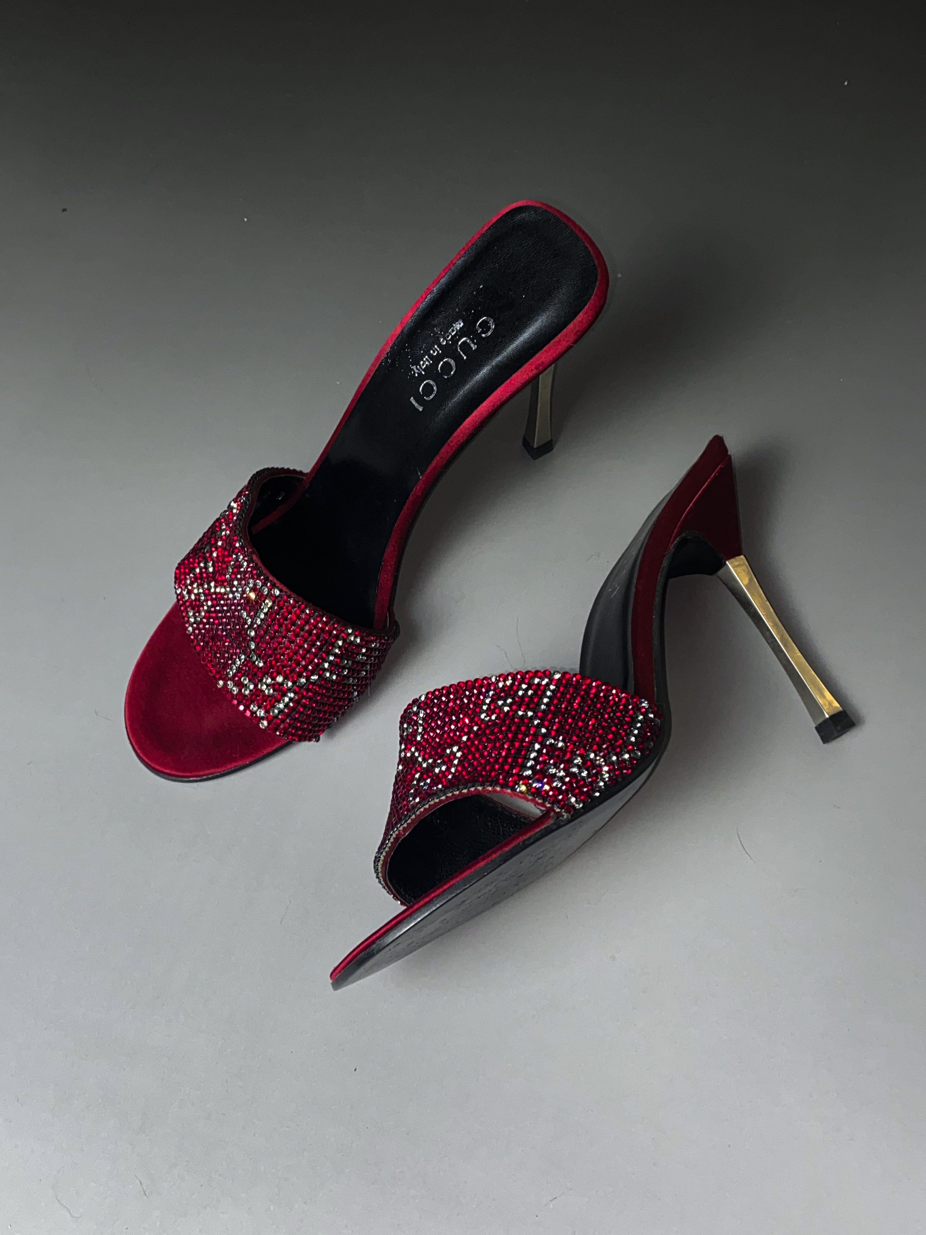Gucci 1998 S/S by Tom Ford high-heel shoes.