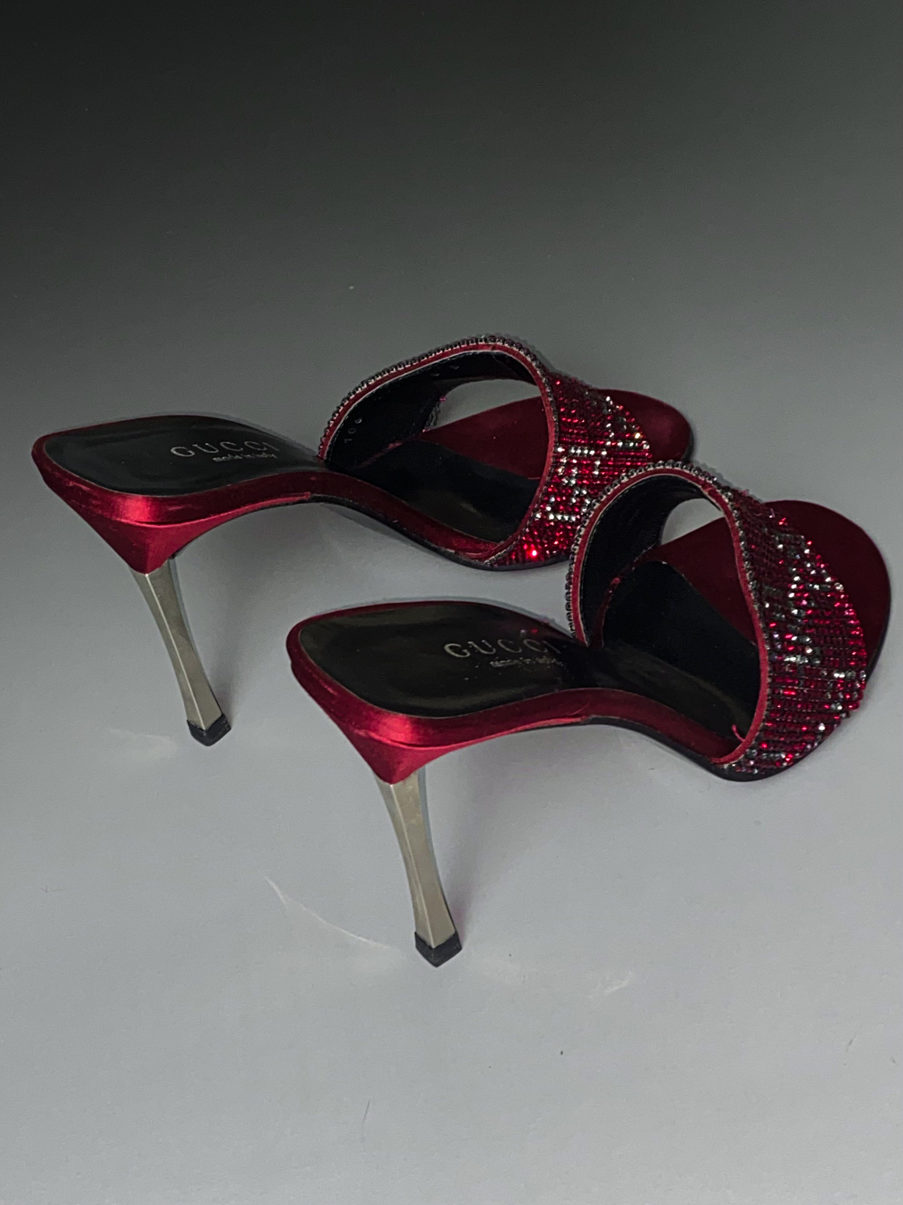 Gucci 1998 S/S by Tom Ford high-heel shoes.