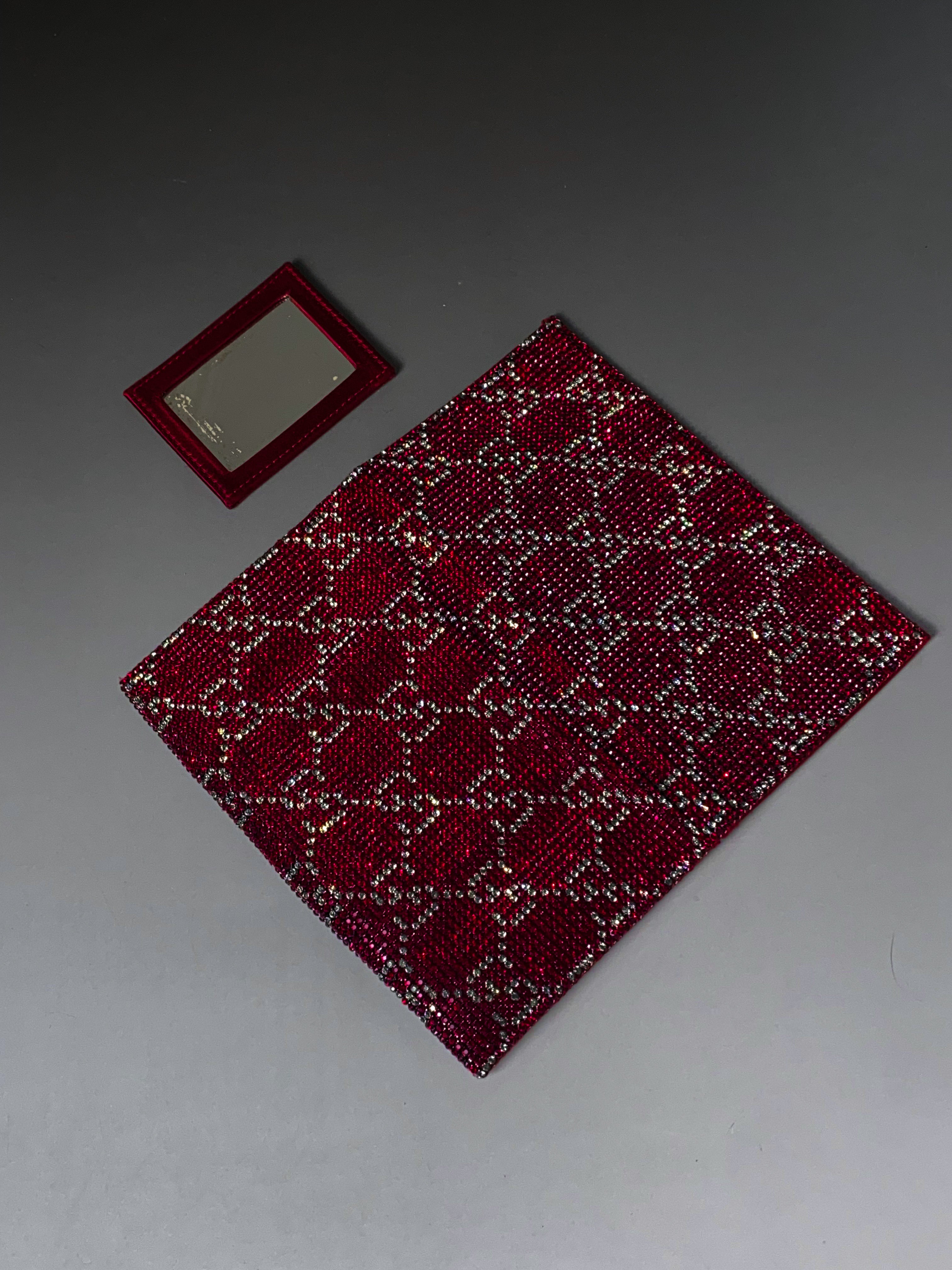Gucci 1998 S/S by Tom Ford — an exceptional fully crystal-embellished evening clutch