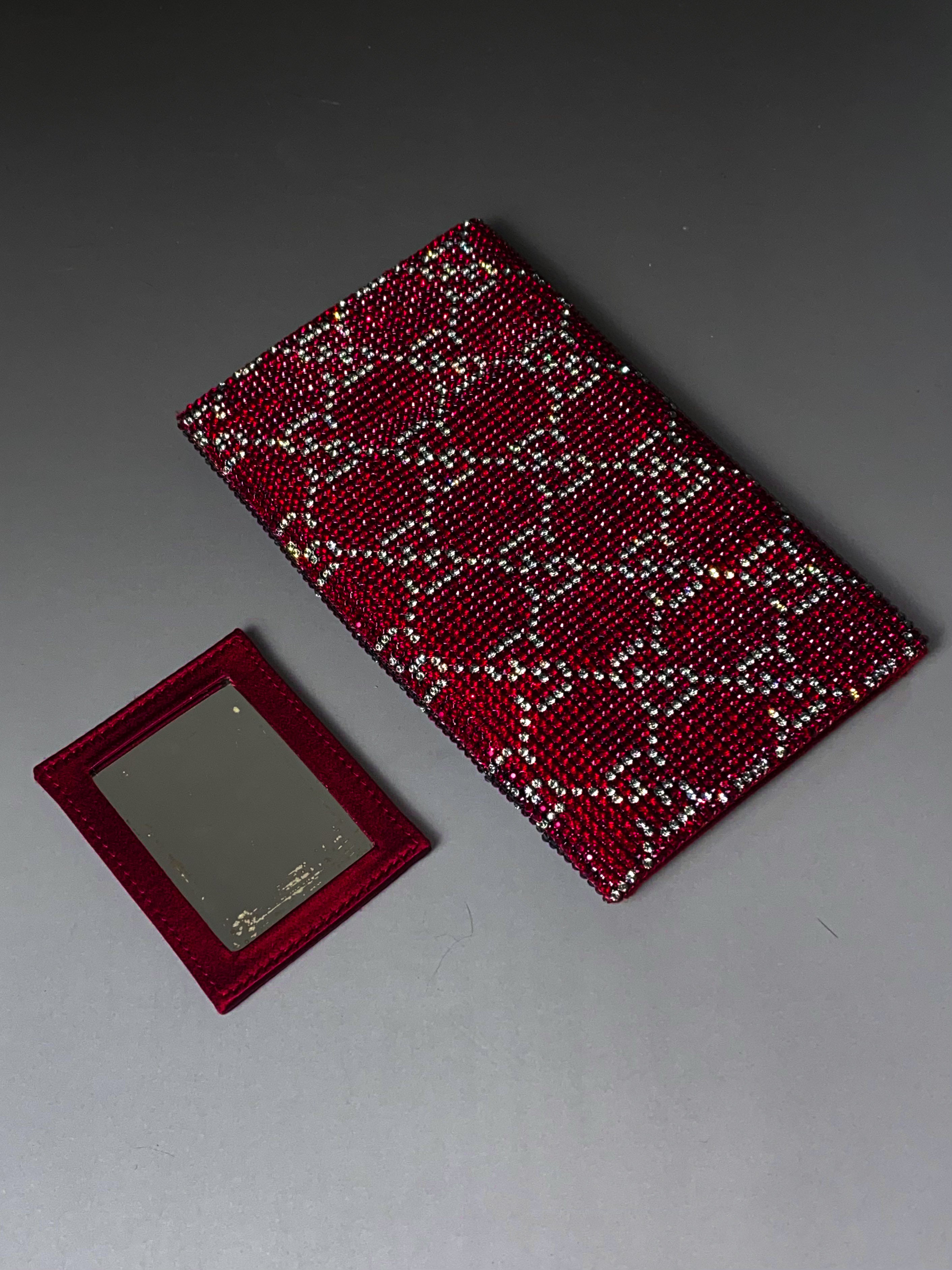 Gucci 1998 S/S by Tom Ford — an exceptional fully crystal-embellished evening clutch